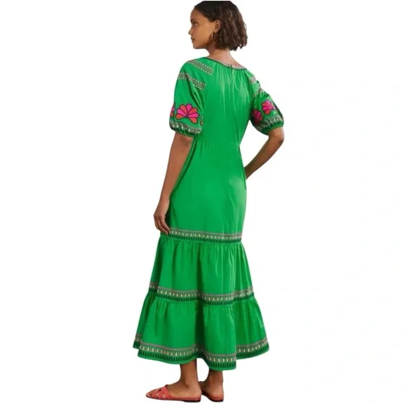 Boden Natalie Embroidered Maxi Dress - Picture 2 of 9